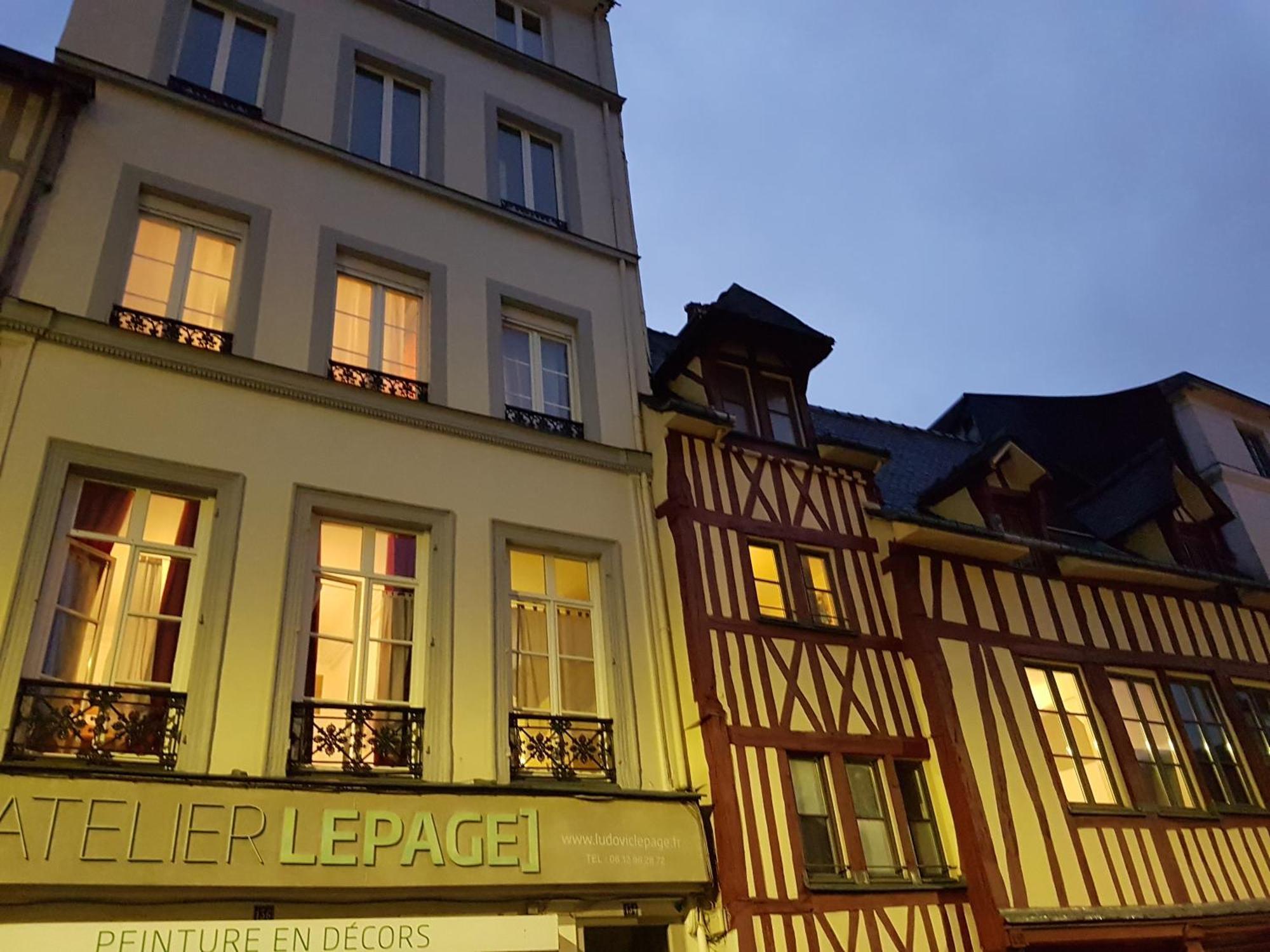 Ferienwohnung Le Repaire De Rougemare Deco Soignee Et Chaleureuse, Centre Historique Rouen Exterior foto