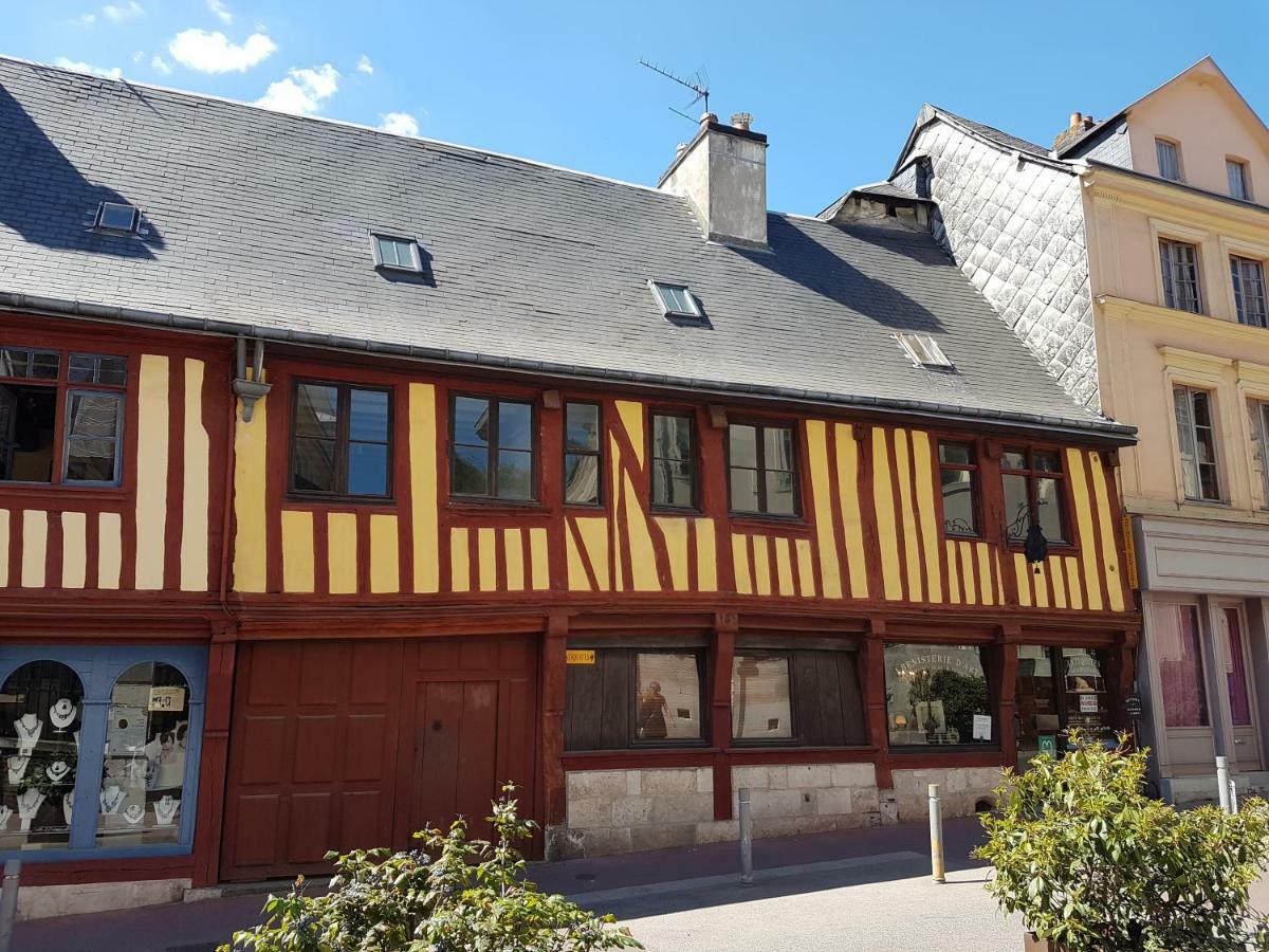 Ferienwohnung Le Repaire De Rougemare Deco Soignee Et Chaleureuse, Centre Historique Rouen Exterior foto